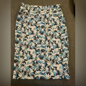 Lularoe Cassie tropical vibes skirt